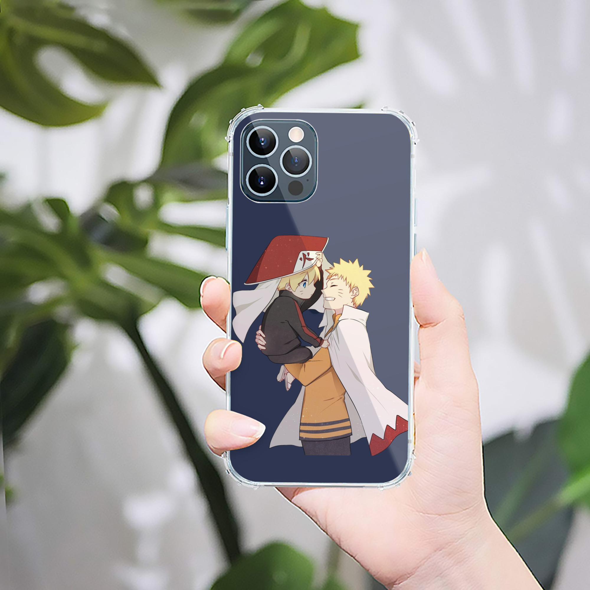 （画像用） NARUTO -ナルト- うずまき ナルト Uzumaki Naruto 【iPhone 12シリーズ対応】透明スマホケース（クリアソフトケース）